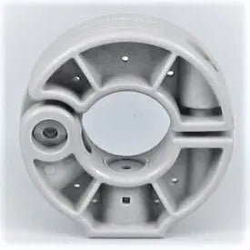 7/8" Hinged Mounting Collar, ABS Plastic (Package of 2)