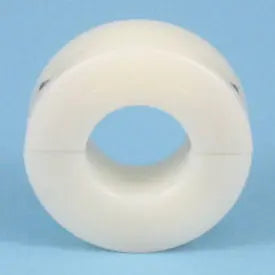 2" Two-Piece Split Clamp-Type Shaft Collar, Delrin