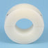 Lightweight white Delrin clamp collar with two-piece design | 2" Delrin Two-Piece Clamp Shaft Collar | 2R200