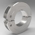 High-strength 3 inch hinged shaft collar made from 303 stainless steel | 3"  Stainless Steel (303) Hinged Shaft Collar - High Strength | 2S300H