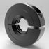 Steel black oxide ACME threaded shaft collar for adjustable positioning and stops | 3/8-12" Right Hand Steel (Black Oxide) ACME Threaded Shaft Collar - One-Piece Clamp | 10L006