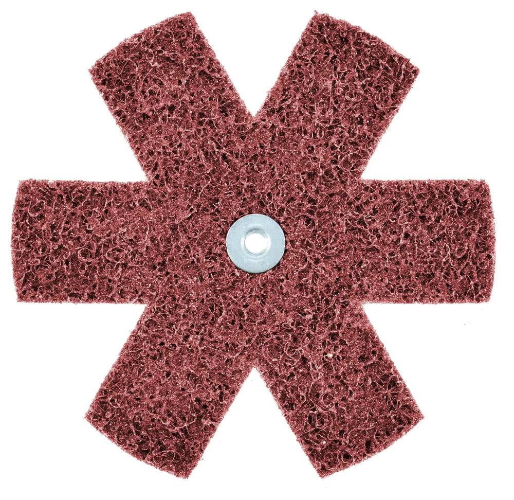 1-1/2" x 1/4-20 Medium Z-WEB™ Non-Woven Star