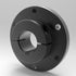 Black oxide steel Accu-Flange metric shaft collar for secure shaft mounting | 35mm Steel (Black Oxide) Accu-Flange™ Metric Shaft Mounting Collar | 1LM035AFXK