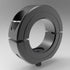 Black oxide steel two-piece mounting collar clamp with stackable cap design | Steel (Black Oxide) Mounting Collar for 3/8" Pipe - Two-Piece Clamp Stackable (Cap) | 19L011PCP