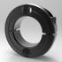 1/2 inch steel face mounting shaft collar with black oxide finish | 1/2" Steel (Black Oxide) Face Mounting Shaft Collar - One-Piece Clamp | FC1L008