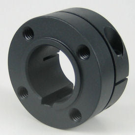 1-3/8-inch bore steel black oxide Accu-Mount one-piece clamp shaft collar | 1-3/8" Steel (Black Oxide) Accu-Mount One-Piece Clamp Collar | 1L106AMK