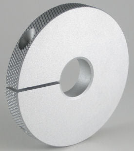 Lightweight aluminum clamp-on collar for 15/16 inch pipe or shaft mounting applications | 15/16" Aluminum Clamp-On Wrenching Collar - One Piece, Round Bore | NBS1A015