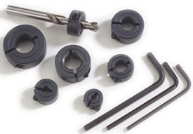 One-piece clamp style drill stop collar kit | Drill Stop Collar Kits - One-Piece Clamp | DSK1PB