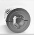 Remachinable one-piece clamp coupling with keyway engineered for precise shaft alignment | 10mm x 6mm Stainless Steel (303) Metric Remachinable One-Piece Clamp Coupling with Keyway | 5SM010010REMK