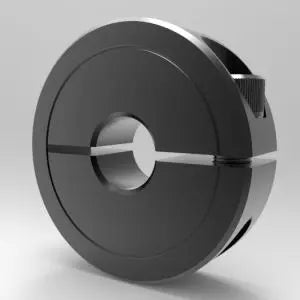 1-3/4" Remachineable Shaft Collar One-Piece Split Clamp-Type, Steel