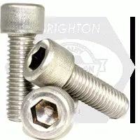 #10 X 3/8" Socket Head Cap Screws, Stainless Steel 316 (Inch)