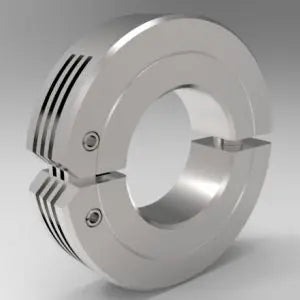 2-7/16" Hinge Type Shaft Collar, Stainless Steel