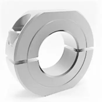2 pc. split, 40MM ID stainless collar with wrench flats