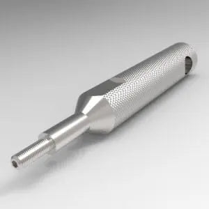 3/8-24 Grip & Go��� High Torque Quick Release Handle, Stainless Steel