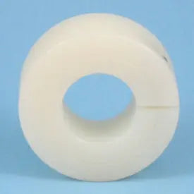 2-1/2" One-Piece Split Clamp-Type Shaft Collar, Delrin