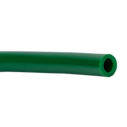 Polyurethane tube, custom outside diameter 12mm Outside Diameter x 100', Green, Polyurethane
