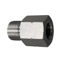 High-quality steel pipe bushing for secure male-to-female connection – 1-1/4 Male British Standard Pipe Parallel X 1 Female British Standard Pipe Parallel Bushing