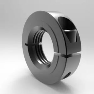 1-1/4"-7 UNF/UNC Threaded Hub Collar One-Piece Split Clamp-Type, Steel