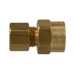 High-strength brass metal for leak-free and stable fluid system connections – 66T Body Only 1/2 x 3/8 Coupling.