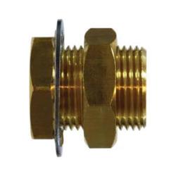 Precision-made domestic anchor bulkhead used for reliable line connections — 227 Anchor Bulkhead 3/8 x 1-14 Domestic
