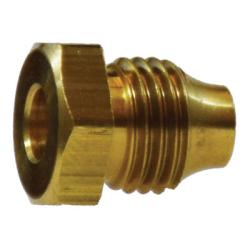 Compact and sturdy 5/8 nut suitable for industrial and plumbing applications — 181 5/8 Nut