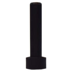 Black polypropylene push-to-connect plug - 3/8 Polypropylene Plug