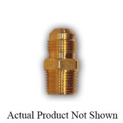 Flared to male pipe thread half union fitting - 5/16 Flared x 3/8 Male Pipe Thread Half Union