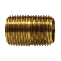 Heavy-duty 3/8 inch close nipple for piping, 112