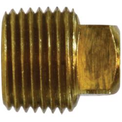Heavy-duty 1/8 inch solid plug for piping, 109S