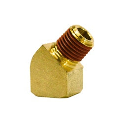 Durable 3/8-inch angled street elbow fitting — 124VS 3/8 45 Street Elbow