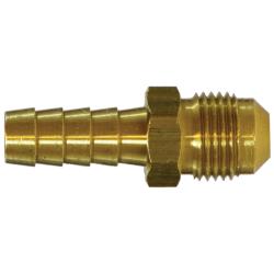 Precision 129MSAE hose barb adapter for tubing applications — 5/16 x 3/8 Barb