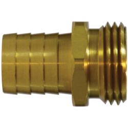 Threaded high-quality Garden Hose barb - 329 Male 1/2 X 3/4 Garden Hose Barb