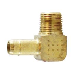 Precision machined 129EBM 1/8 x 1/4 mini elbow double barb ensuring secure fit and consistent fluid flow – 129EBM 1/8 x 1/4 Mini Elbow Double Barb