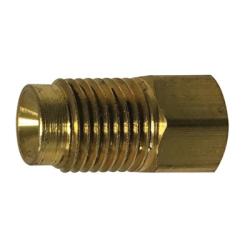 Brass inverted-flare adapter for 3/16 to 9/16-18 connections – 601 Inverted 3/16 x 9/16-18 Cylinder Adapter.