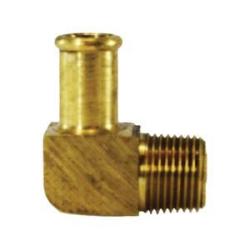 High-strength 90-degree elbow designed with beaded hose barb to male pipe thread configuration for compact directional flow changes – 3/4 x 3/4 90 Elbow - Beaded Hose Barb to Male Pipe Thread