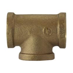 Durable bronze tee fitting for heavy-duty plumbing connections — 4 Red Bronze Tee