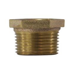 Brass pipe fitting - 2-1/2 x 1/2 Hexagonal Bushing