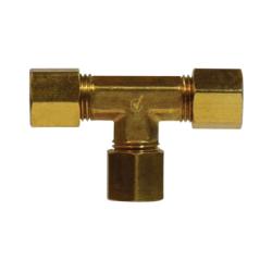 Brass T-fitting - Lead-Free 764 1/4 Tee