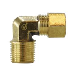 Brass plumbing fitting - Lead-Free 769 5/8 x 3/8 Elbow