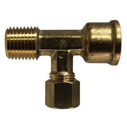 Brass plumbing fitting - Lead-Free 776 1/4 x 1/4 Tee
