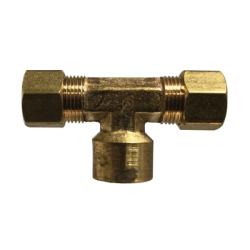 Brass plumbing fitting - Lead-Free 778 3/8 x 3/8 Female Branch Tee