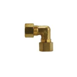 Lead-free 765R brass reducing elbow fitting for plumbing, 3/8 x 1/4 inch – Lead-Free 765R 3/8 x 1/4 Reducing Elbow