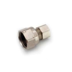 Lead-free 766 chrome-plated brass female coupling, 1/2 x 1/2 inch for plumbing connections – Lead-Free 766 Chrome-Plated 1/2 x 1/2 Female Coupling
