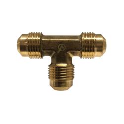 Lead-free brass tee for connecting 5/16-inch tubing – Lead-Free 7404 5/16 Tee

