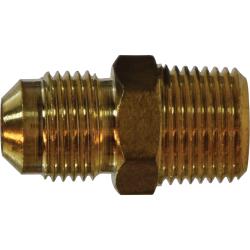 Lead-free half union with hex nut Lead-Free 7408 1/8 x 1/8 Half Union
