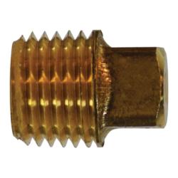 Lead-free plug for sealing pipe ends Lead-Free 7109 1/8 Pipe Plug