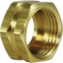 Brass hose fitting - Lead-Free 7ghn1 3/4 Hex Garden Hose Nut