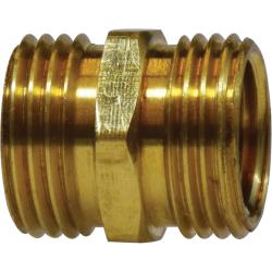 Brass hose fitting - Lead-Free 786EV 3/4 x 3/4 Garden Hose Union