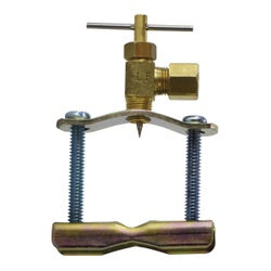 Brass pipe fitting with two screws -Lead-Free 7104scsd 1/4 Saddle Valve