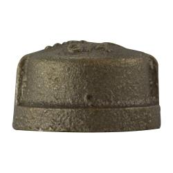 A compact red bronze cap designed for durable, lead-free water or fluid line closure – Lead-Free 1 1/2 Red Bronze Cap
